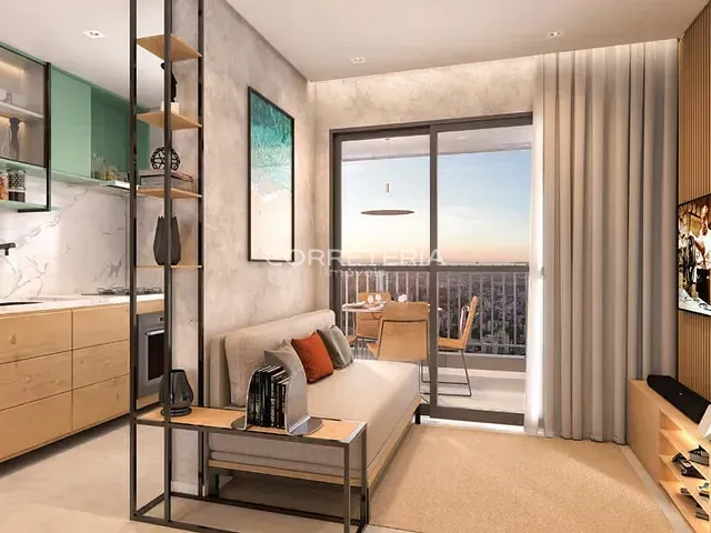 Apartamento 2 quartos e 1 banheiro, à venda, no bairro Santo Amaro em São Paulo
