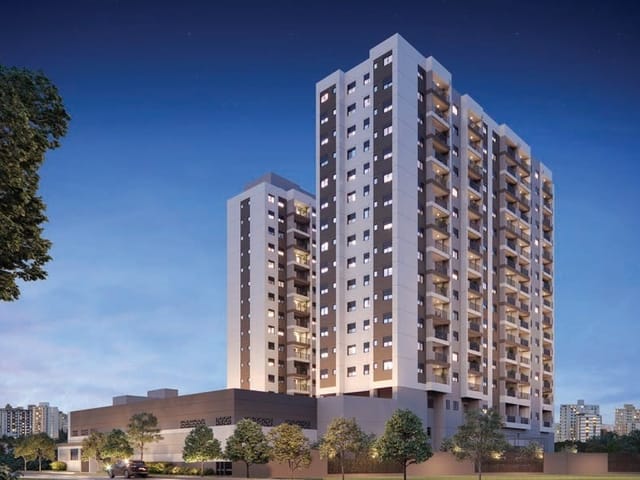 Foto do Apartamento - Apartamento à venda 2 Quartos 1 Vaga 46.6M² Santo Amaro São Paulo - SP | Bios Santo Amaro | Correteria Imóveis