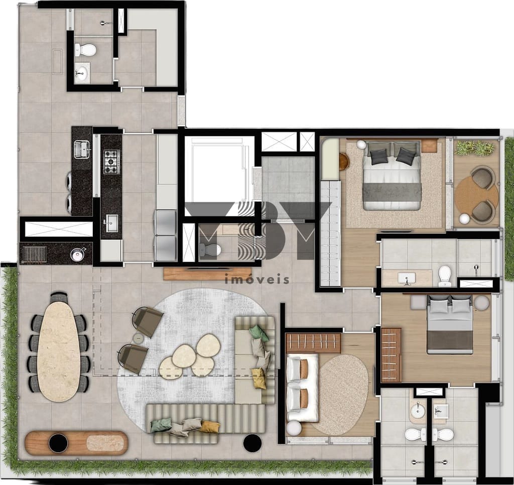 Apartamento, 3 quartos, 147 m² - Foto 16