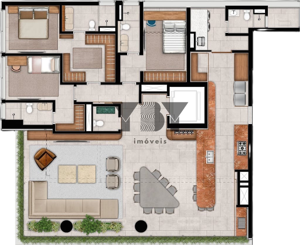 Apartamento, 3 quartos, 147 m² - Foto 18