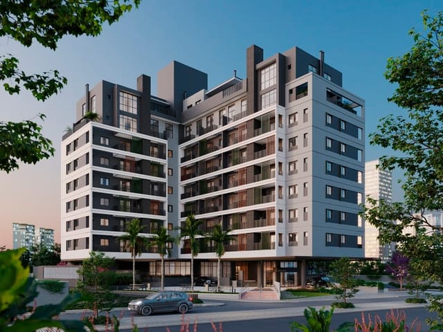 Foto do Apartamento - Apartamento à venda 2 Quartos 1 Suite 1 Vaga 55.55M² Alto da Glória Curitiba - PR | Moní | DSC CONSULTORIA IMOBILIÁRIA