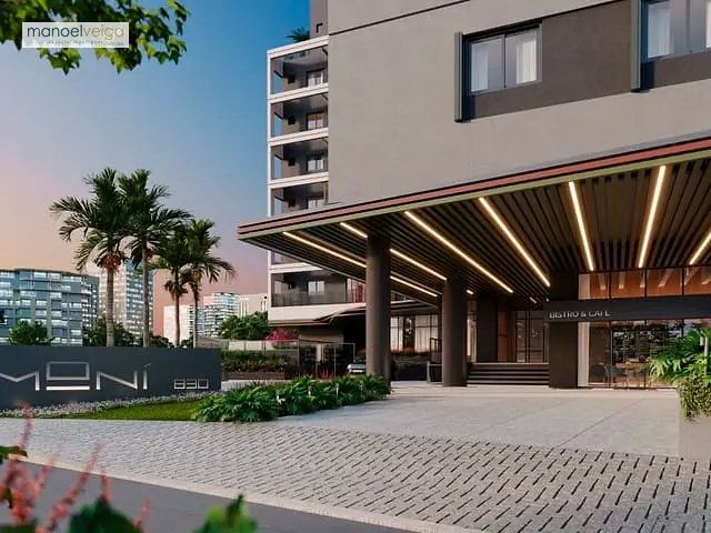 Apartamento 1 quarto e 1 banheiro, à venda, no bairro Alto da Glória em Curitiba