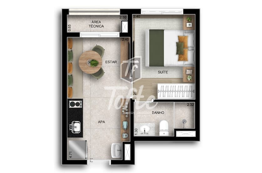 Cobertura, 2 quartos, 140 m² - Foto 20