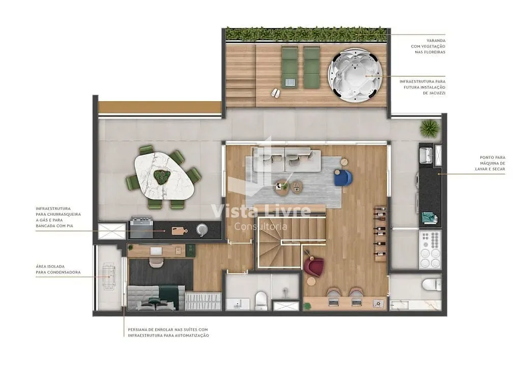 Cobertura, 3 quartos, 173 m² - Foto 27