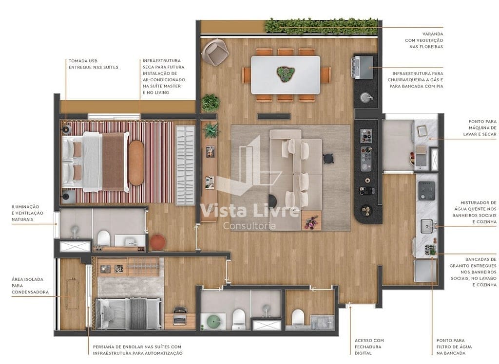 Apartamento, 3 quartos, 86 m² - Foto 25