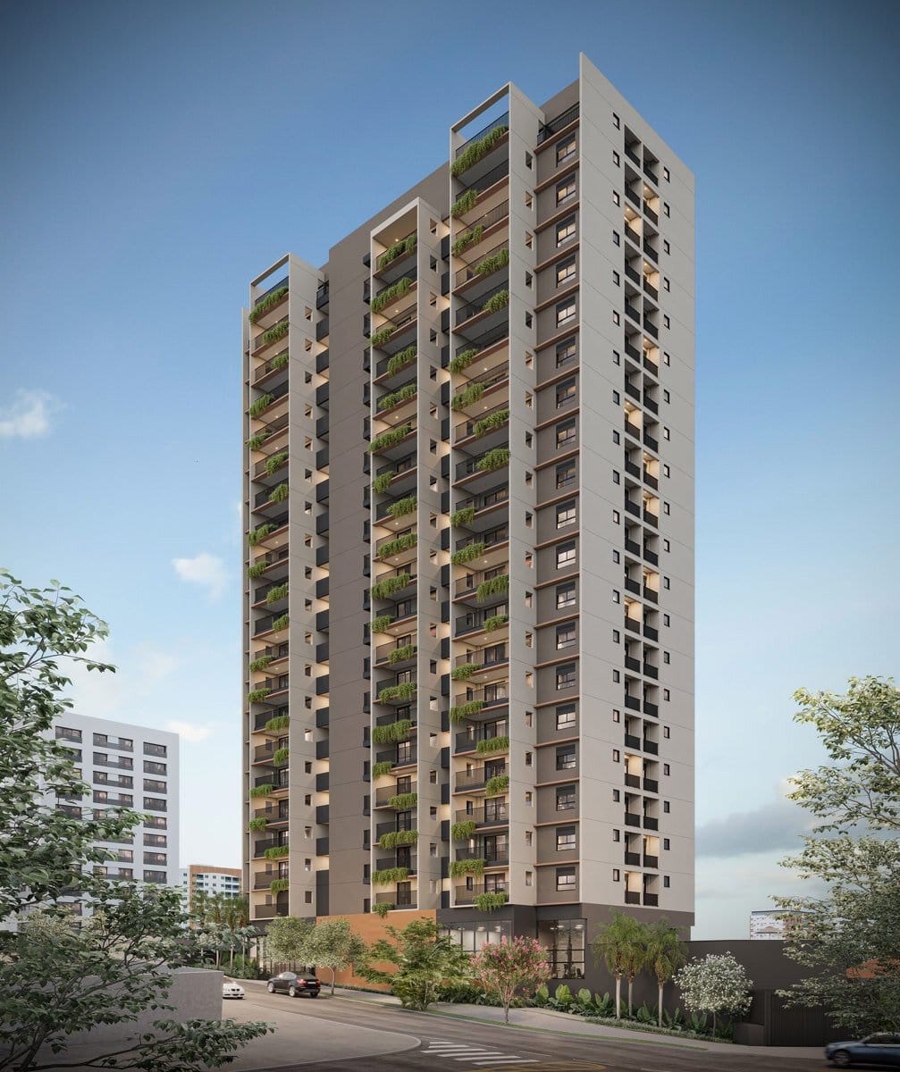 Apartamento à venda 3 Quartos 1 Suite 1 Vaga 86.95M² Mirandópolis São Paulo - SP | Soneto Casemiro