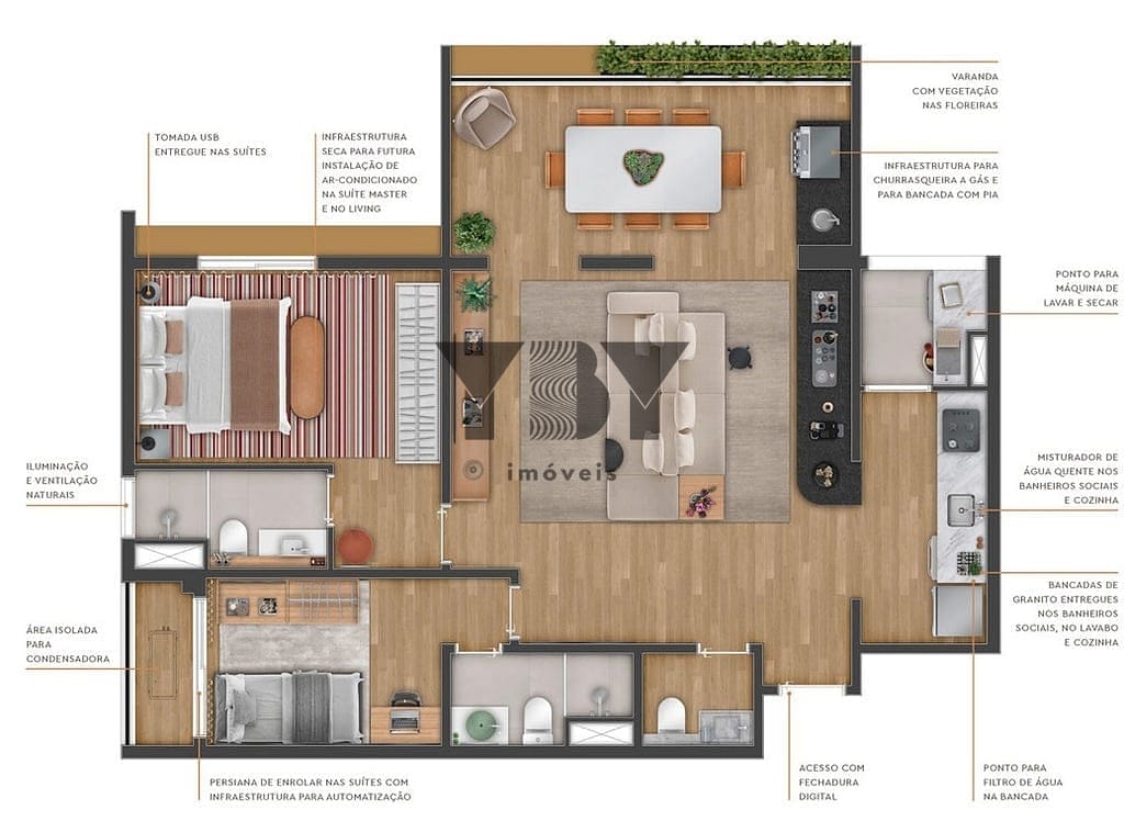 Apartamento à venda com 2 quartos, 69m² - Foto 25