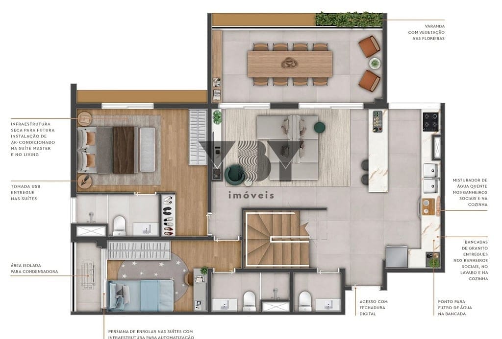 Apartamento à venda com 2 quartos, 69m² - Foto 26