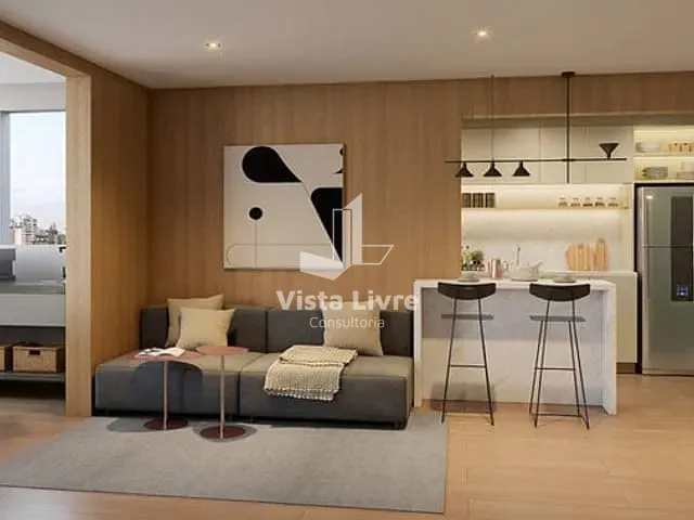 Apartamento com 69m² 2 quartos e 2 banheiros, à venda, no bairro Mirandópolis em São Paulo