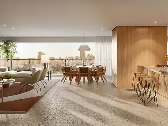Apartamento 2 quartos e 4 banheiros, à venda, no bairro Real Parque em São Paulo