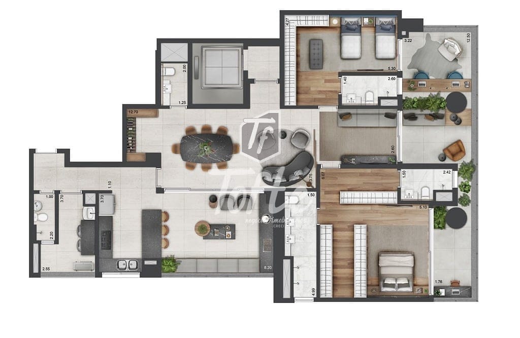 Apartamento, 4 quartos, 240 m² - Foto 30