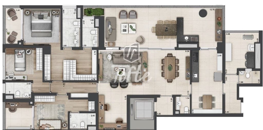 Apartamento, 4 quartos, 240 m² - Foto 34