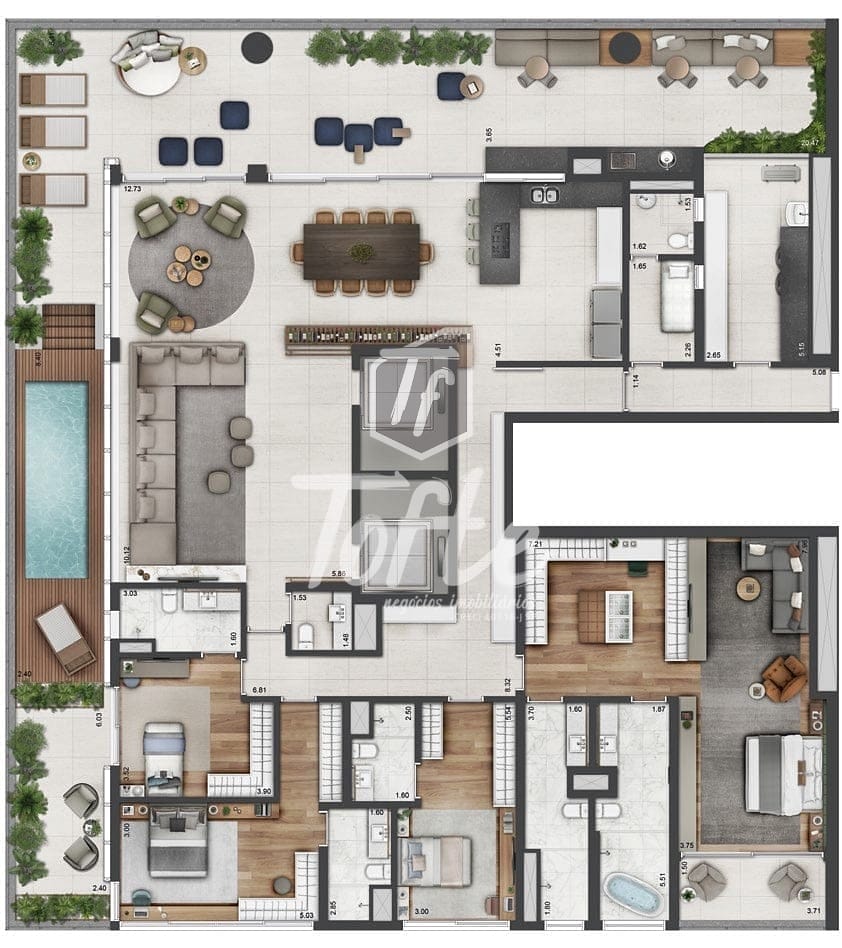 Apartamento, 4 quartos, 240 m² - Foto 38