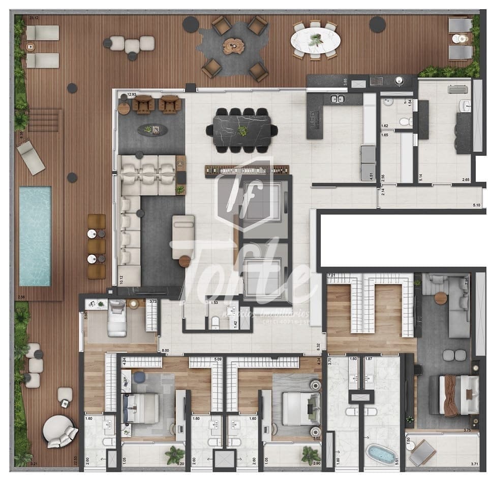 Apartamento, 4 quartos, 240 m² - Foto 39