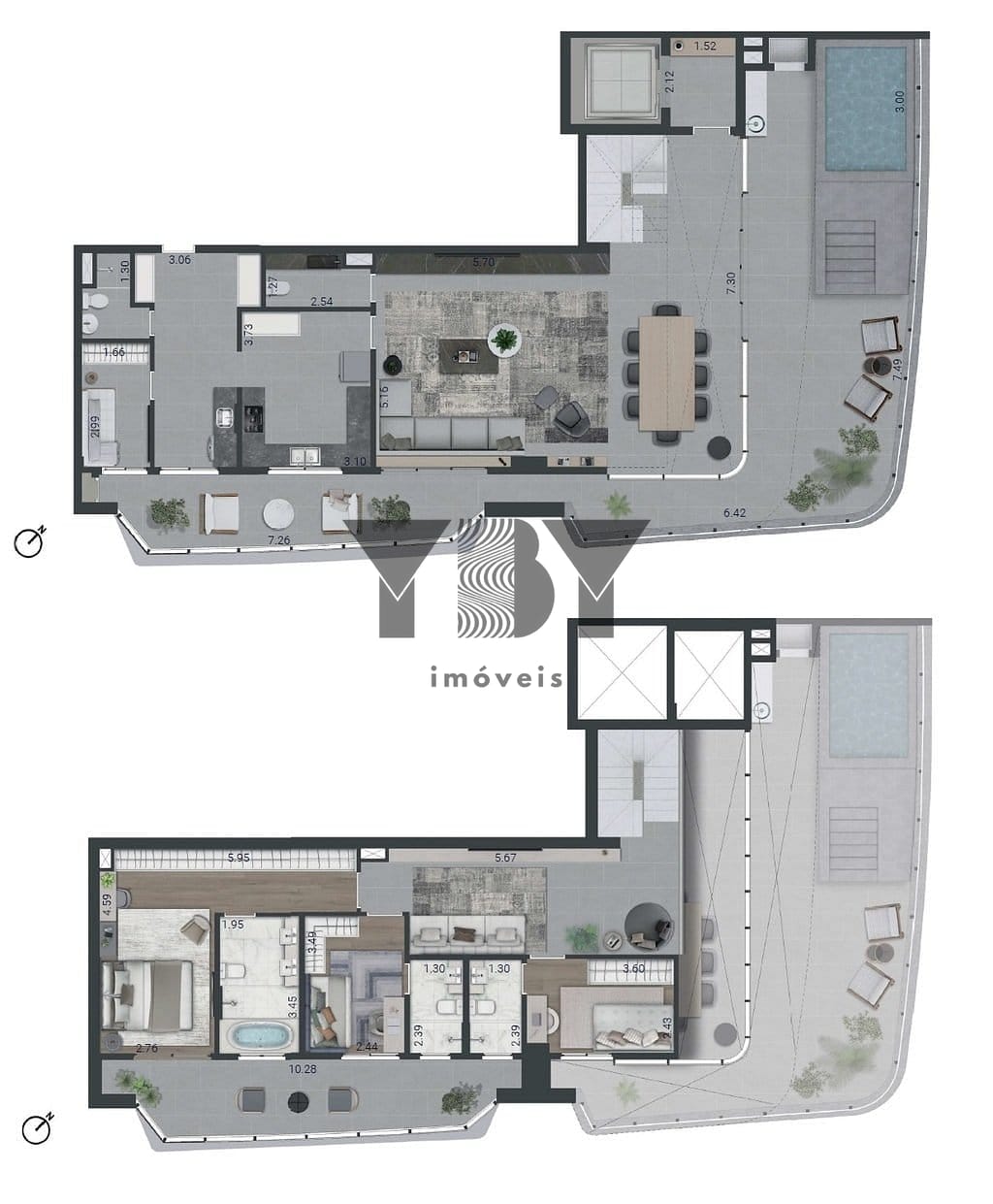 Apartamento à venda com 3 quartos, 122m² - Foto 42