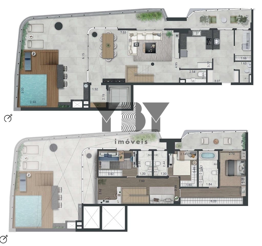 Apartamento à venda com 3 quartos, 122m² - Foto 43