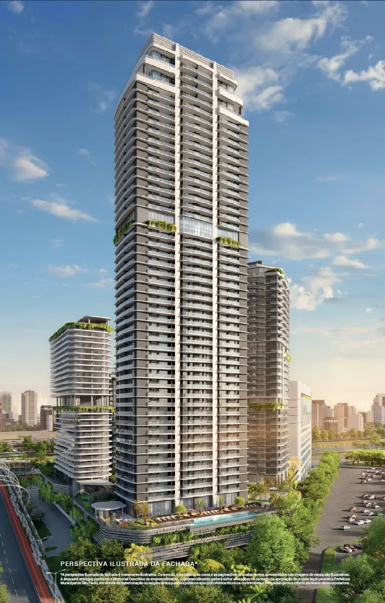 Apartamento à venda 3 Quartos 3 Suites 2 Vagas 122.04M² Real Parque São Paulo - SP | Parque Global PG Residences