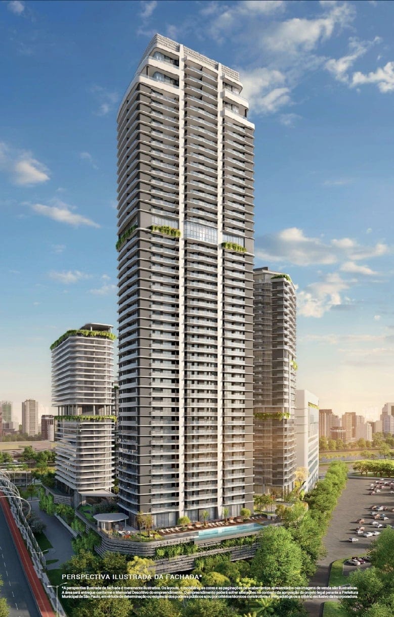 Apartamento à venda 3 Quartos 3 Suites 4 Vagas 311.36M² Real Parque São Paulo - SP | Parque Global PG Residences