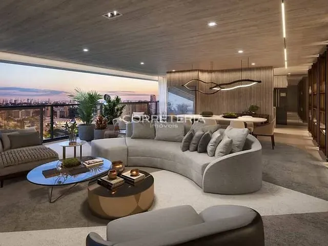 Cobertura / Penthouse 4 quartos e 7 banheiros, à venda, no bairro Real Parque em São Paulo