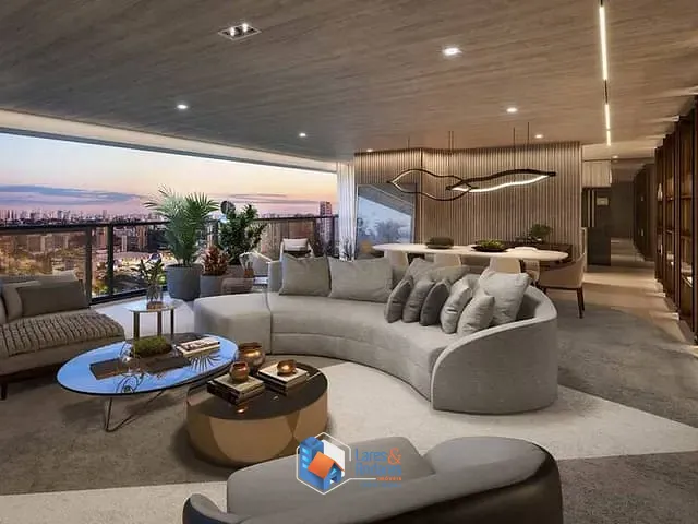 Apartamento 4 quartos e 6 banheiros, à venda, no bairro Real Parque em São Paulo