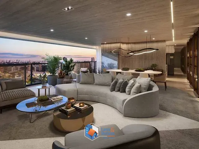 Apartamento 4 quartos e 6 banheiros, à venda, no bairro Real Parque em São Paulo