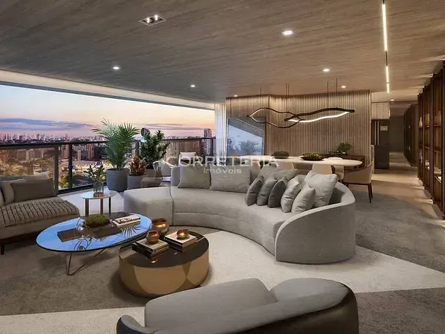 Apartamento 4 quartos e 5 banheiros, à venda, no bairro Real Parque em São Paulo