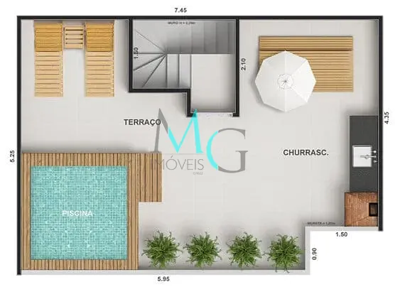 Apartamento, 2 quartos, 50 m² - Foto 23