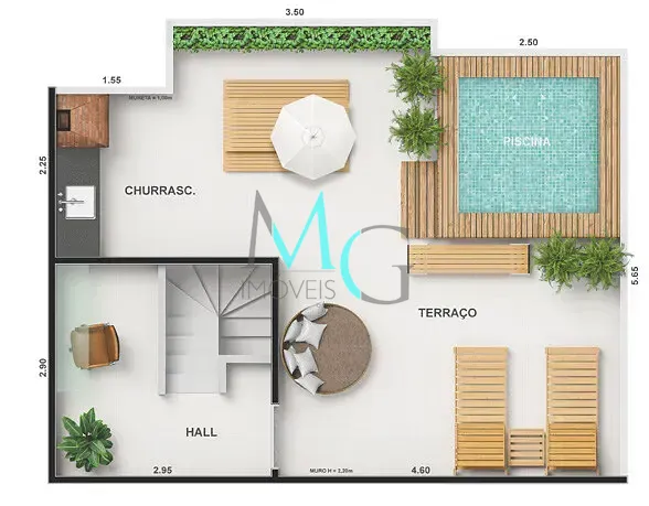 Apartamento, 2 quartos, 42 m² - Foto 25