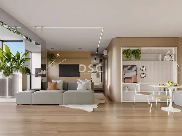 Apartamento 2 quartos e 2 banheiros, à venda, no bairro Campo Comprido em Curitiba