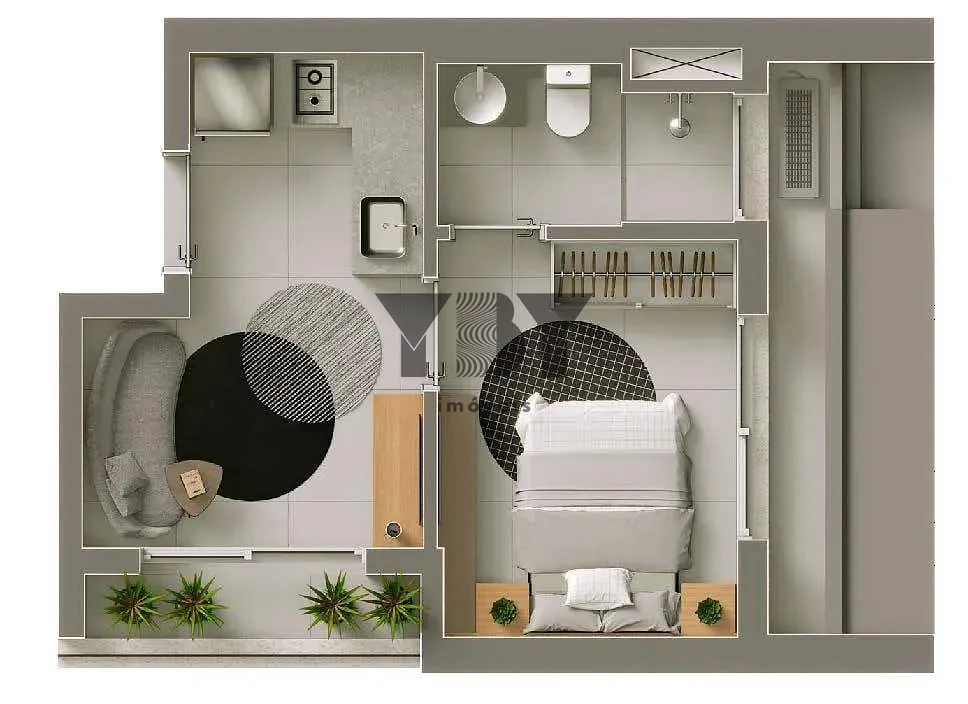 Apartamento, 1 quarto, 42 m² - Foto 28