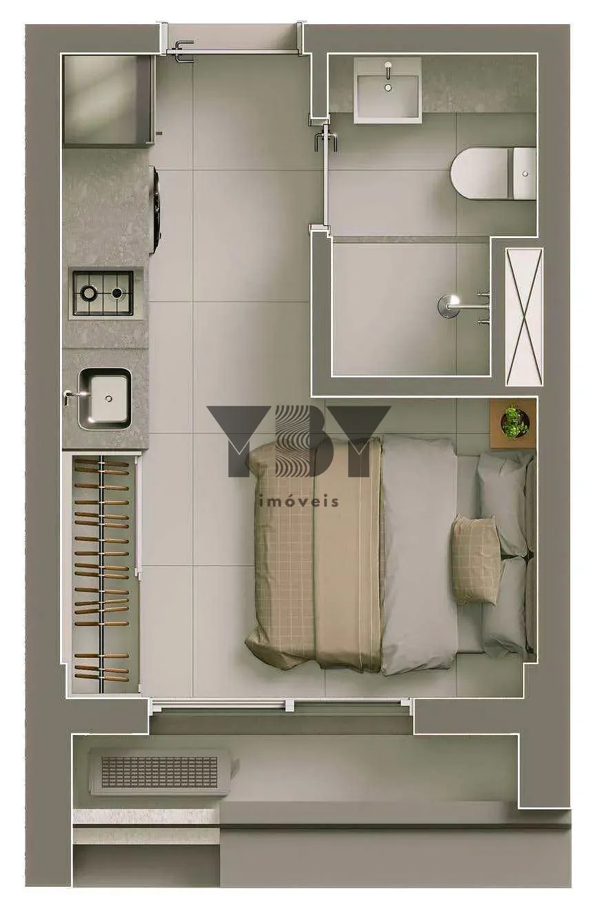 Apartamento, 1 quarto, 42 m² - Foto 25