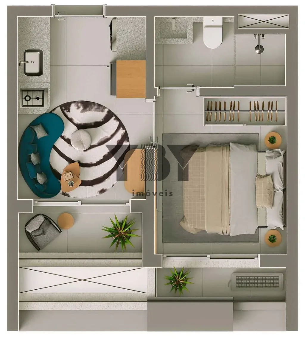 Apartamento, 1 quarto, 42 m² - Foto 26