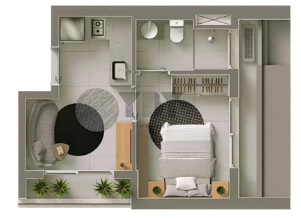 Apartamento, 1 quarto, 42 m² - Foto 28