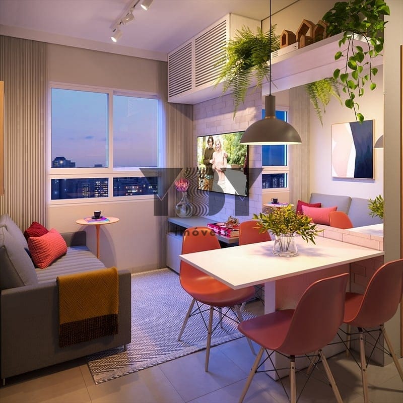 Apartamento à venda com 2 quartos, 33m² - Foto 4