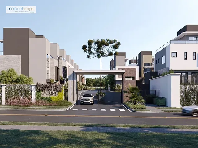 Casa 3 quartos e 4 banheiros, à venda, no bairro Bacacheri em Curitiba
