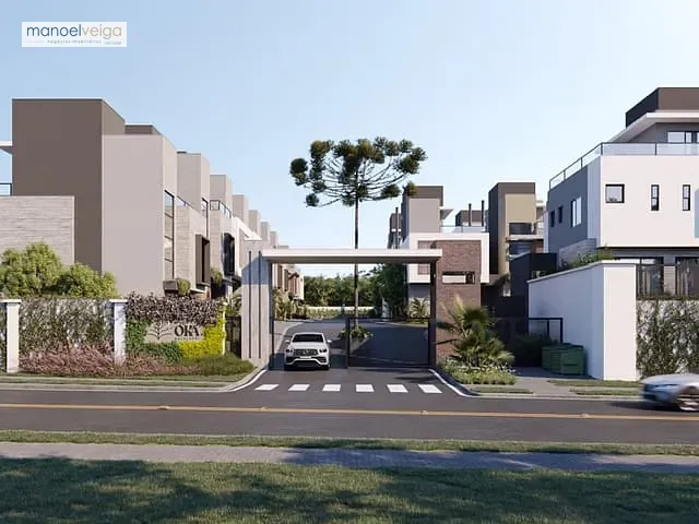 Casa 3 quartos e 4 banheiros, à venda, no bairro Bacacheri em Curitiba