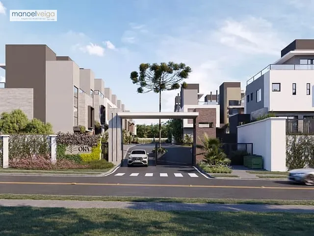 Casa 3 quartos e 4 banheiros, à venda, no bairro Bacacheri em Curitiba