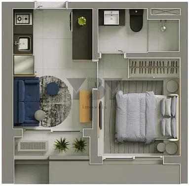 Apartamento, 2 quartos, 46 m² - Foto 25