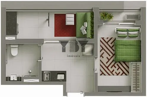 Apartamento, 2 quartos, 44 m² - Foto 26