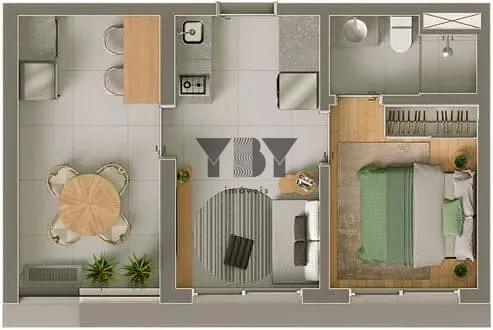 Apartamento, 2 quartos, 44 m² - Foto 27