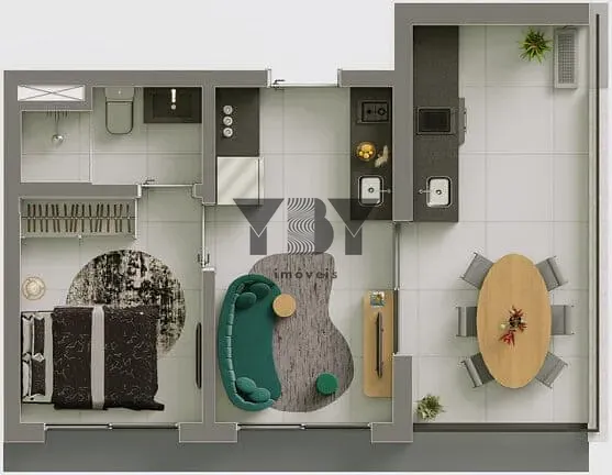 Apartamento, 2 quartos, 44 m² - Foto 28