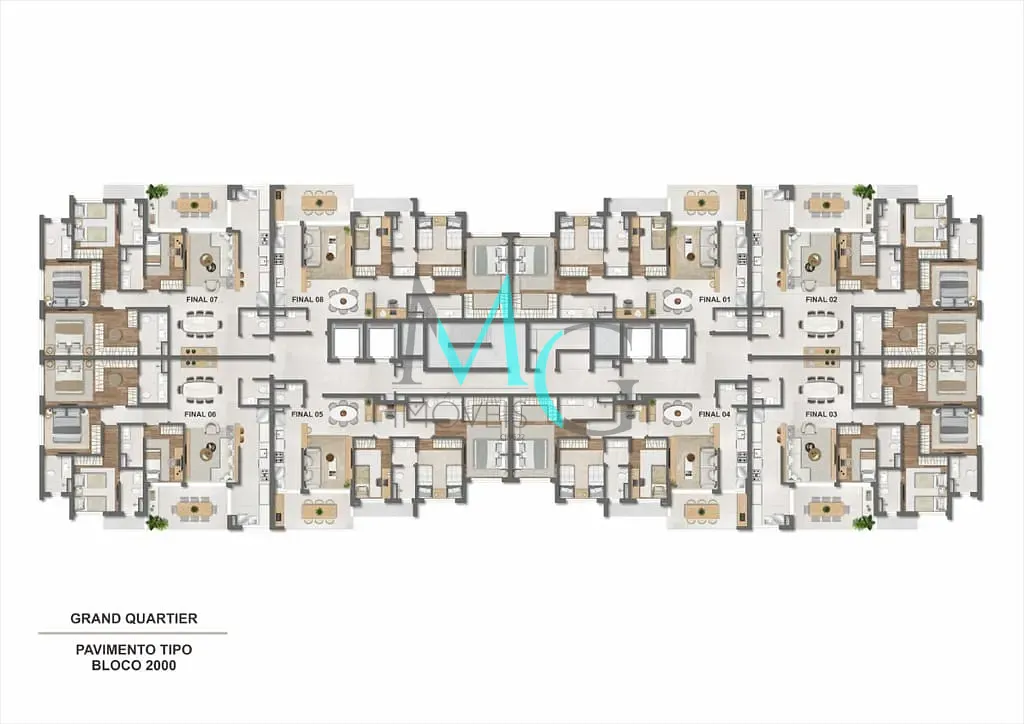Apartamento, 3 quartos, 96 m² - Foto 63