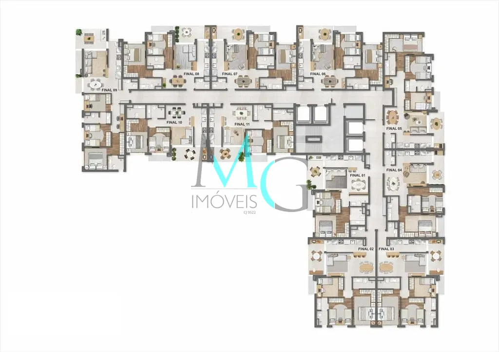 Cobertura, 4 quartos, 292 m² - Foto 62