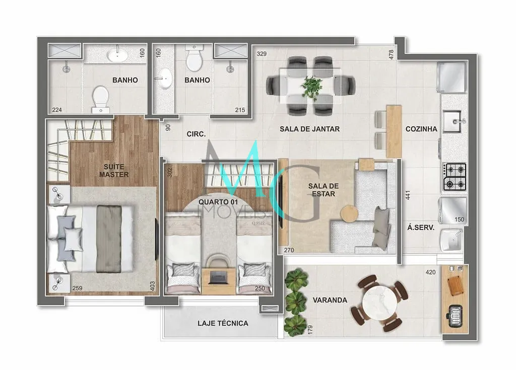Cobertura, 4 quartos, 292 m² - Foto 65