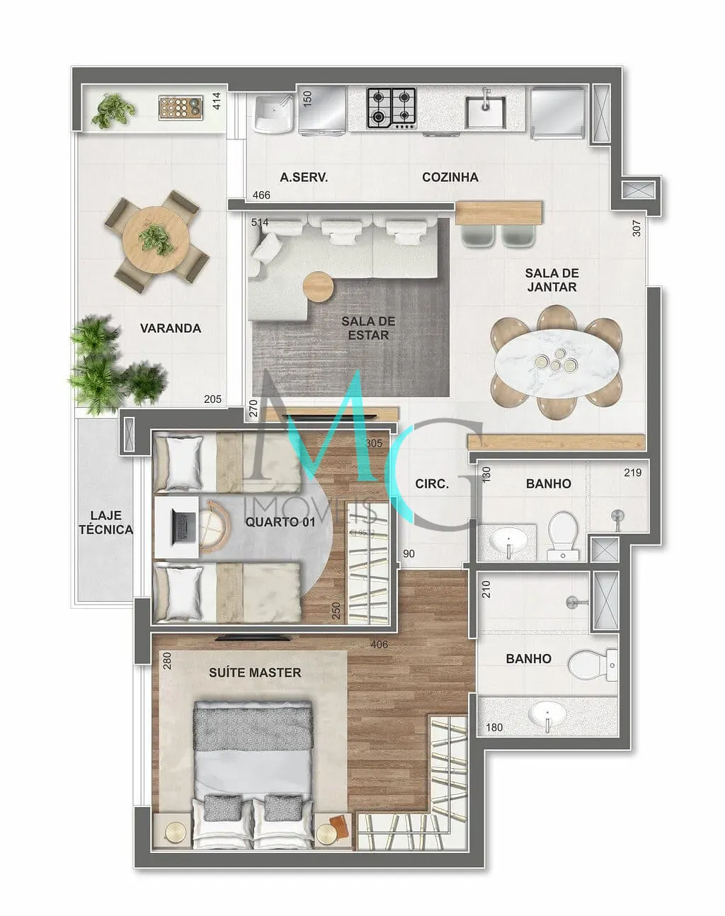 Cobertura, 4 quartos, 292 m² - Foto 67