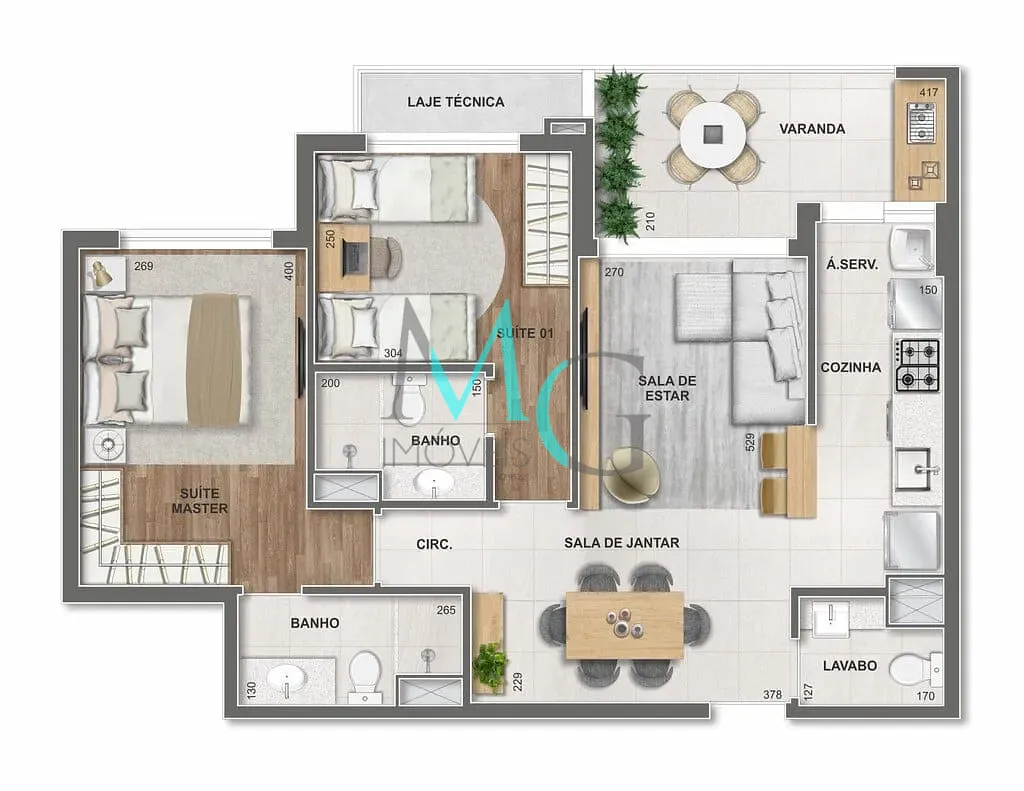 Cobertura, 4 quartos, 292 m² - Foto 68