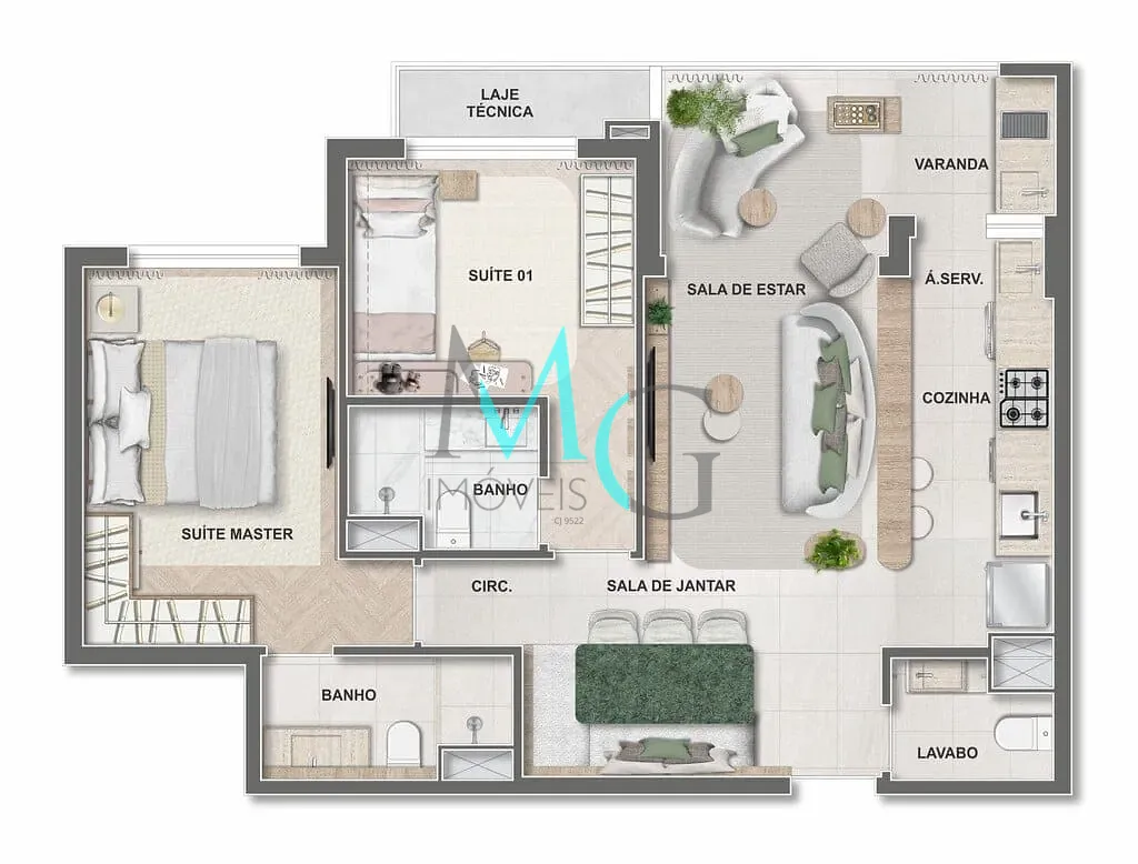 Cobertura, 4 quartos, 292 m² - Foto 69