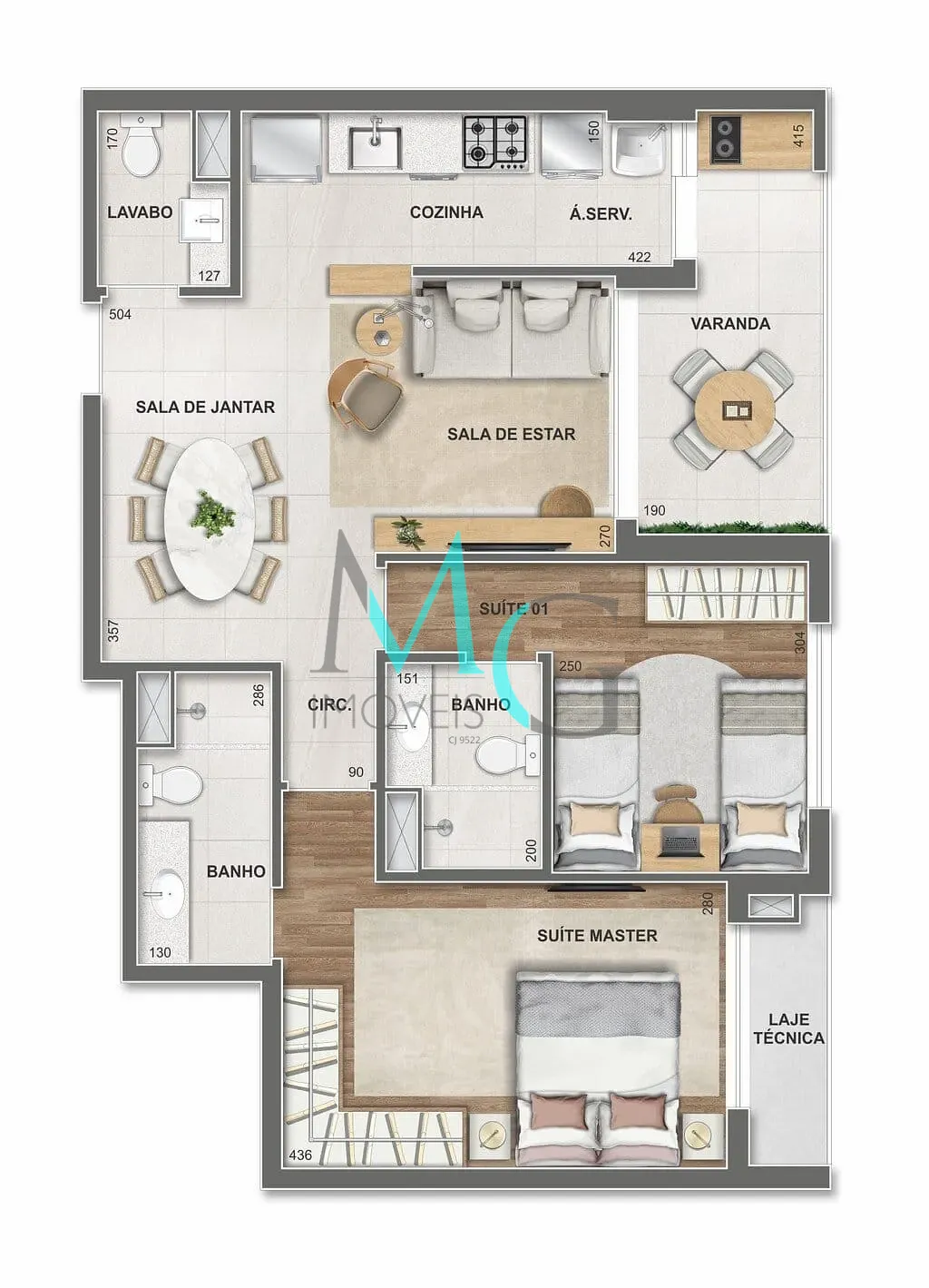 Cobertura, 4 quartos, 292 m² - Foto 70