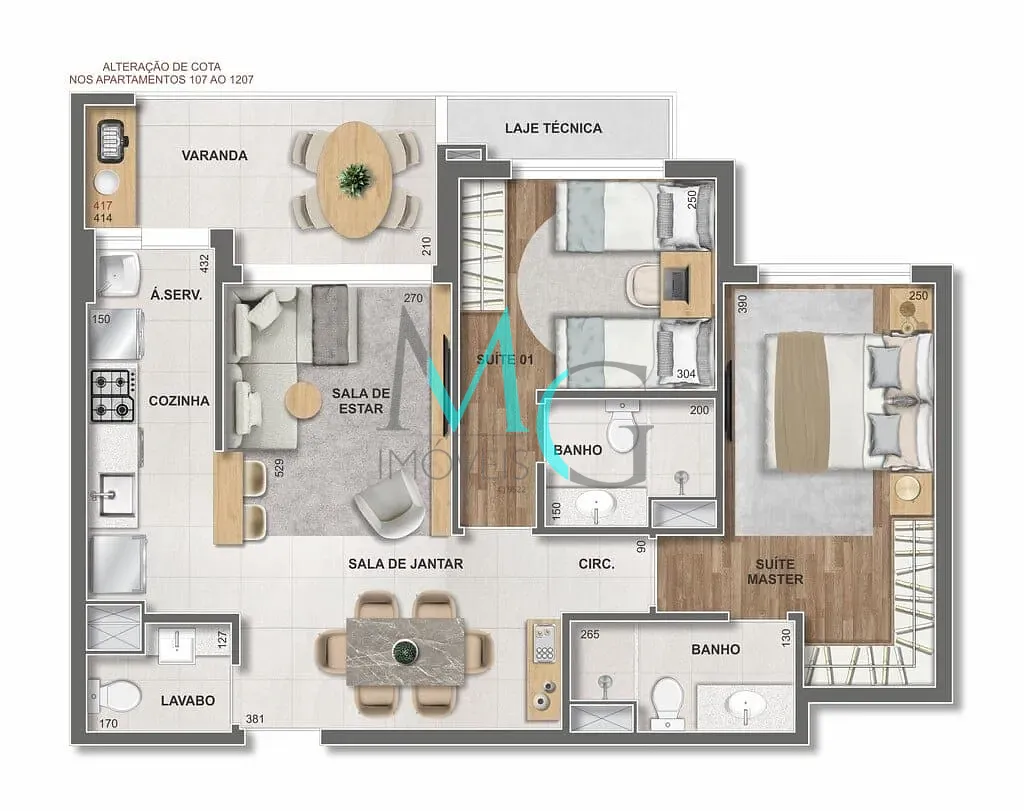 Cobertura, 4 quartos, 292 m² - Foto 71