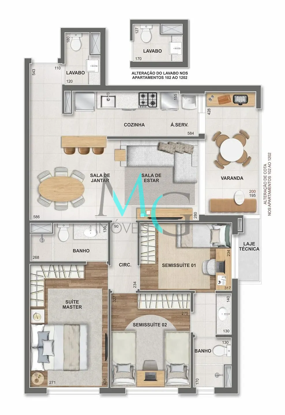 Cobertura, 4 quartos, 292 m² - Foto 72